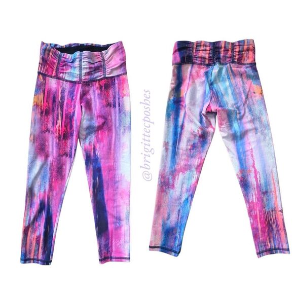 FLYWHEEL Cropped Multi-colored Legging - Picture 2 of 6